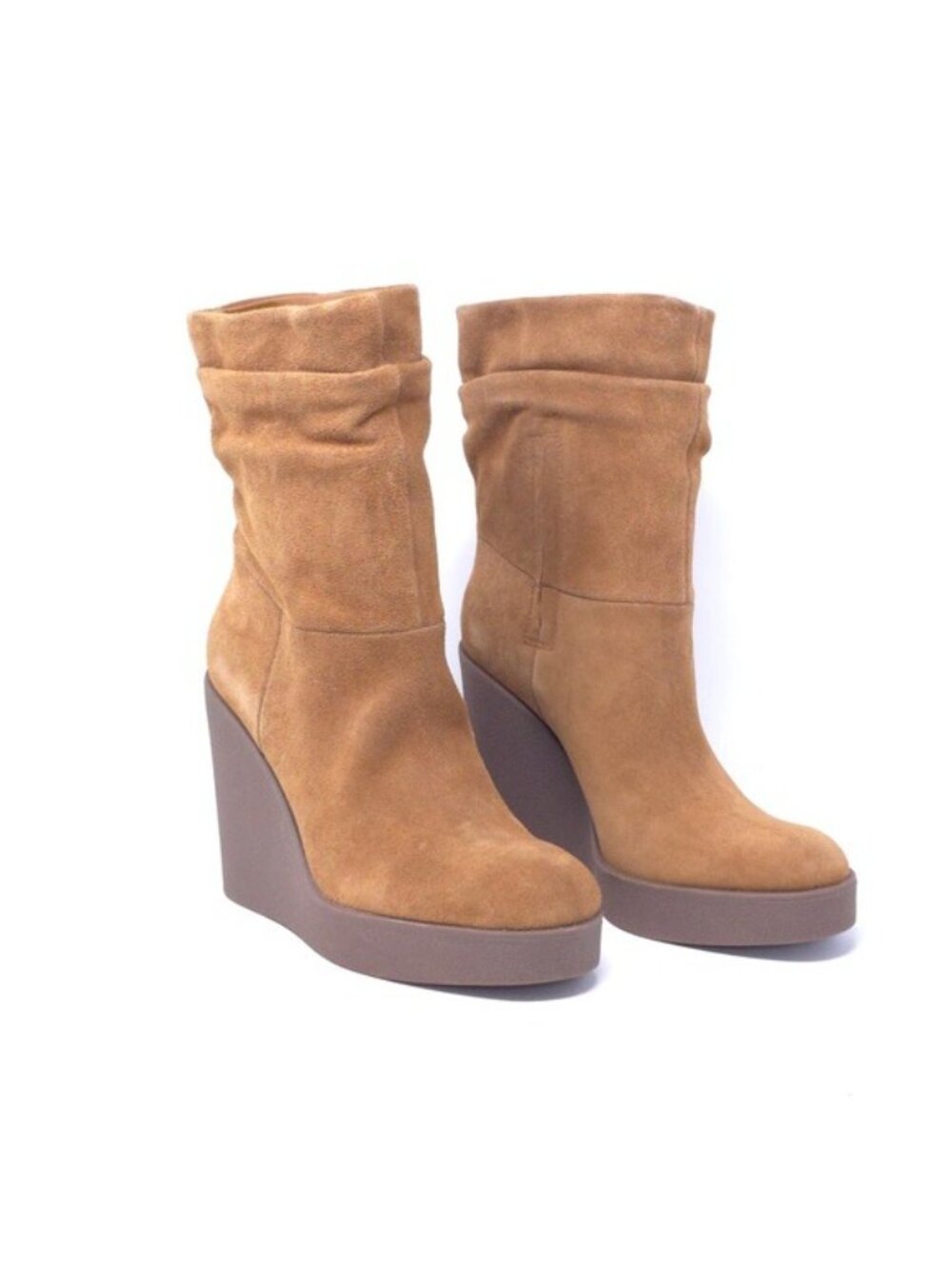 Jessica Simpson Mynette Slouch Wedge Bootie, Tuscan Tan, 8M - Picture 2 of 12